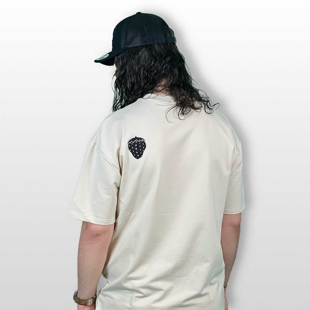 Ensemble T-shirt & Short "NOT COLLAB" Crème