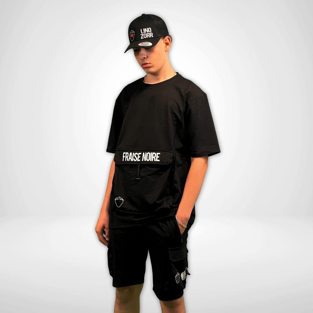 Ensemble T-shirt & Short Noir