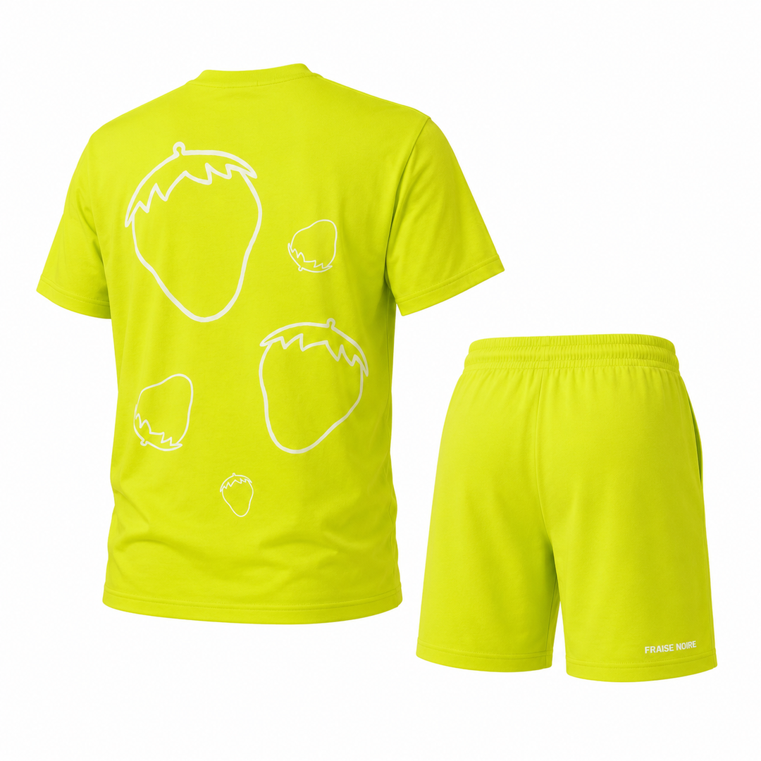 ENSEMBLE SHORT/T-SHIRT CITRONNADE