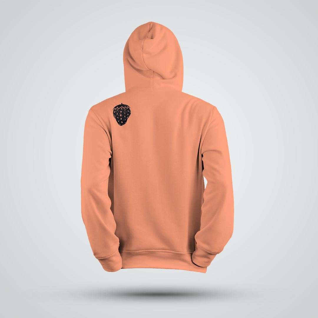 HOODIE BASIQUE MELON ORANGE À CAPUCHE