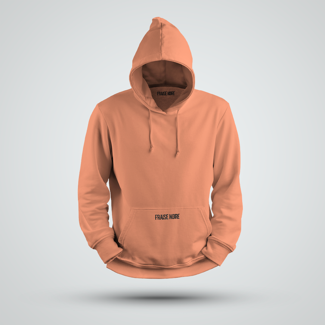 HOODIE BASIQUE MELON ORANGE À CAPUCHE