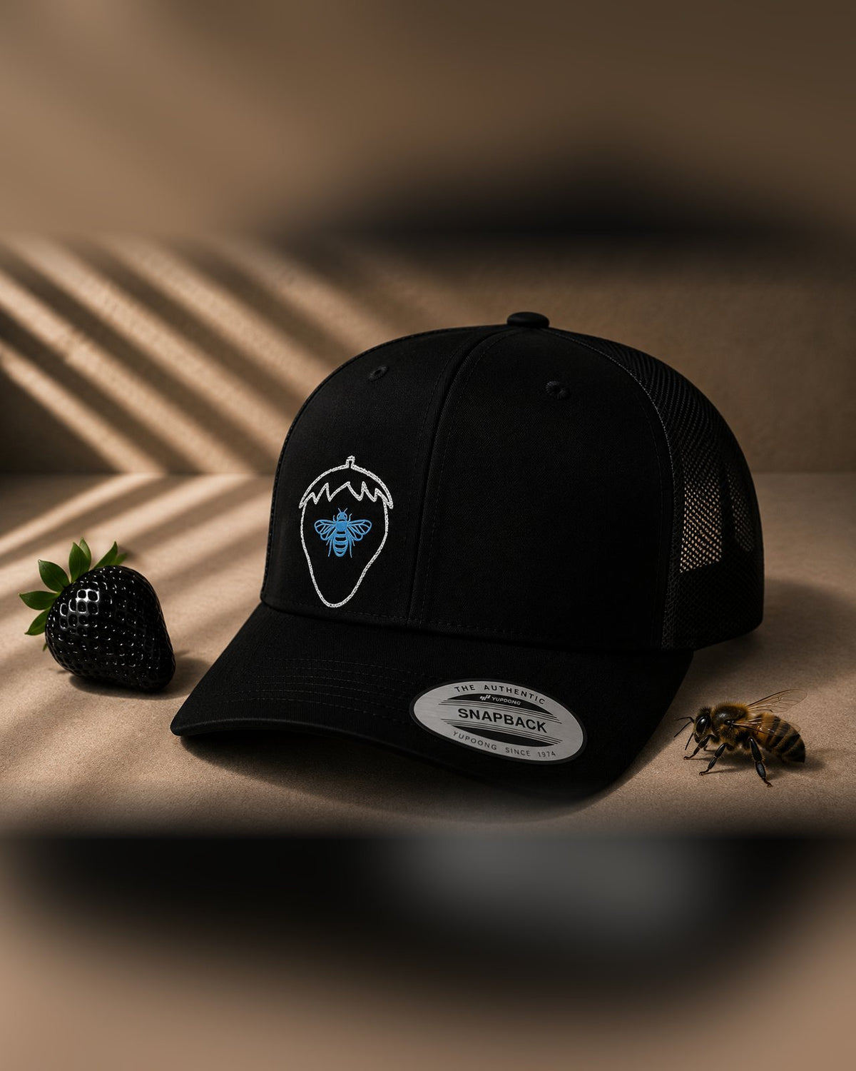 Casquette Abeille Bleue — vue 1