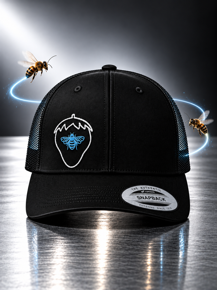 Casquette Abeille Bleue