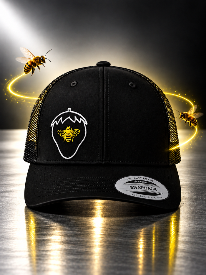 Casquette Abeille Jaune