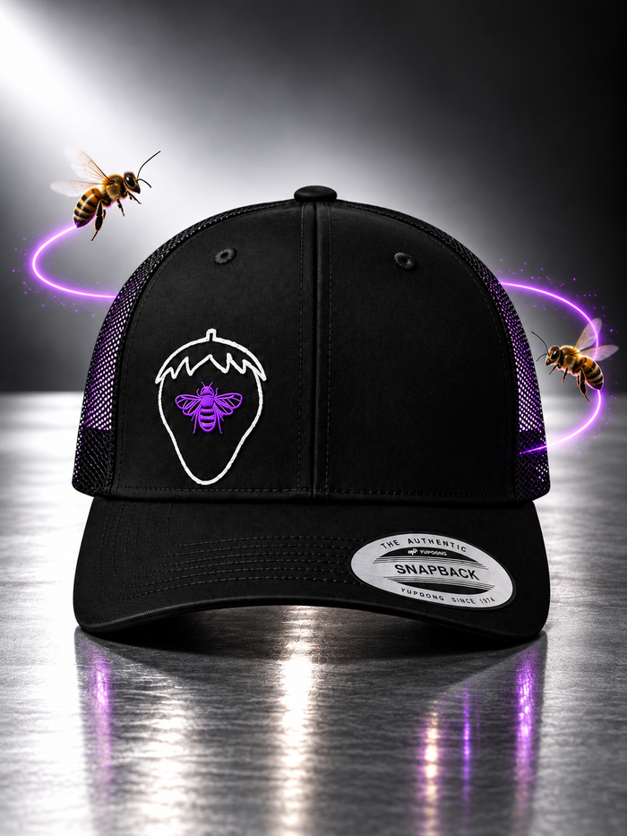 Casquette Abeille Violette