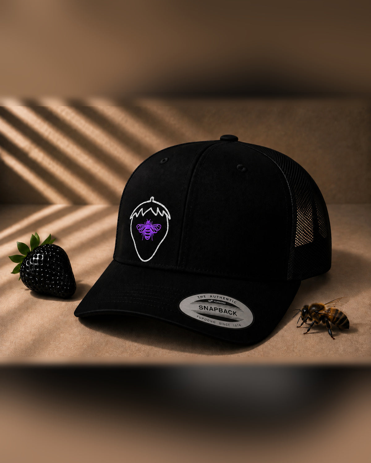 Casquette ajustable Abeille Violette — vue 1