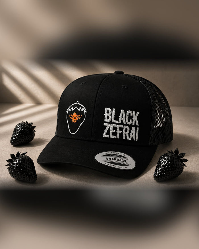 Casquette ajustable Black Zefrai