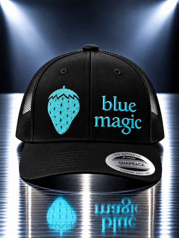 Casquette ajustable Blue Magic — Fraise Noire