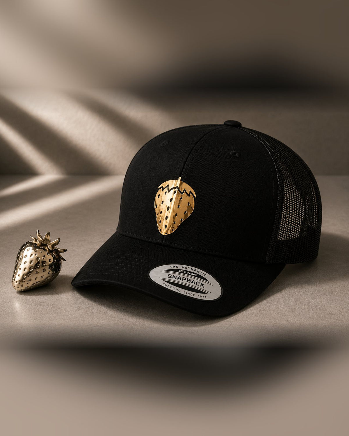 Casquette Fraise Gold — vue 1