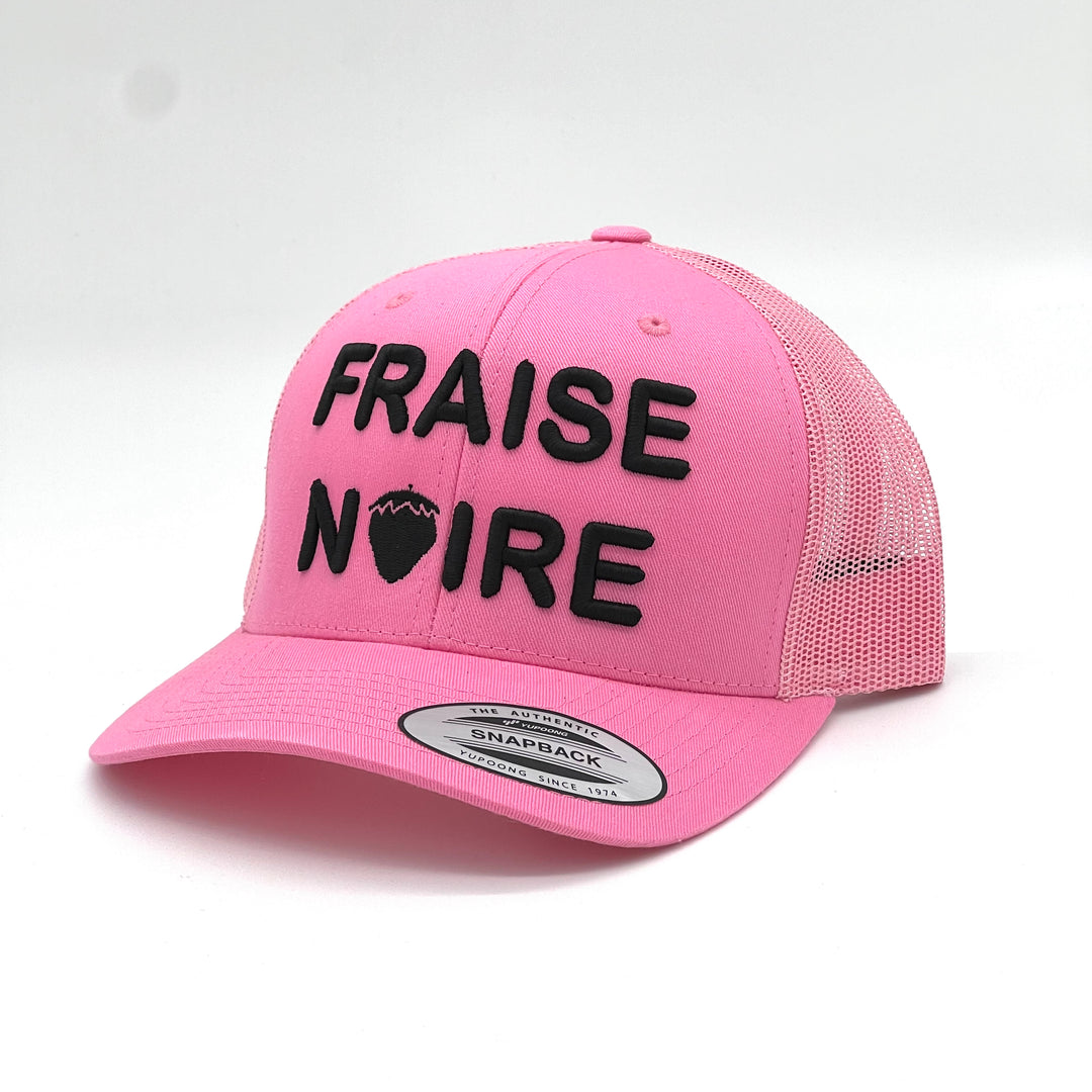 Casquette Brodée 3D ajustable Pink