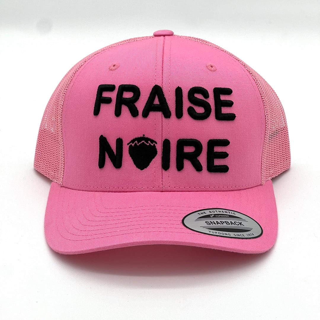 Casquette Brodée 3D ajustable Pink