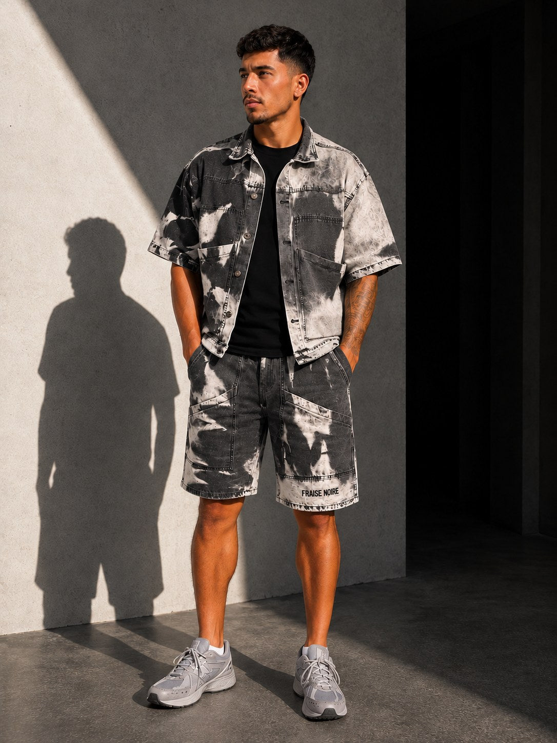 Ensemble Veste & Short "Marginal" — vue 1