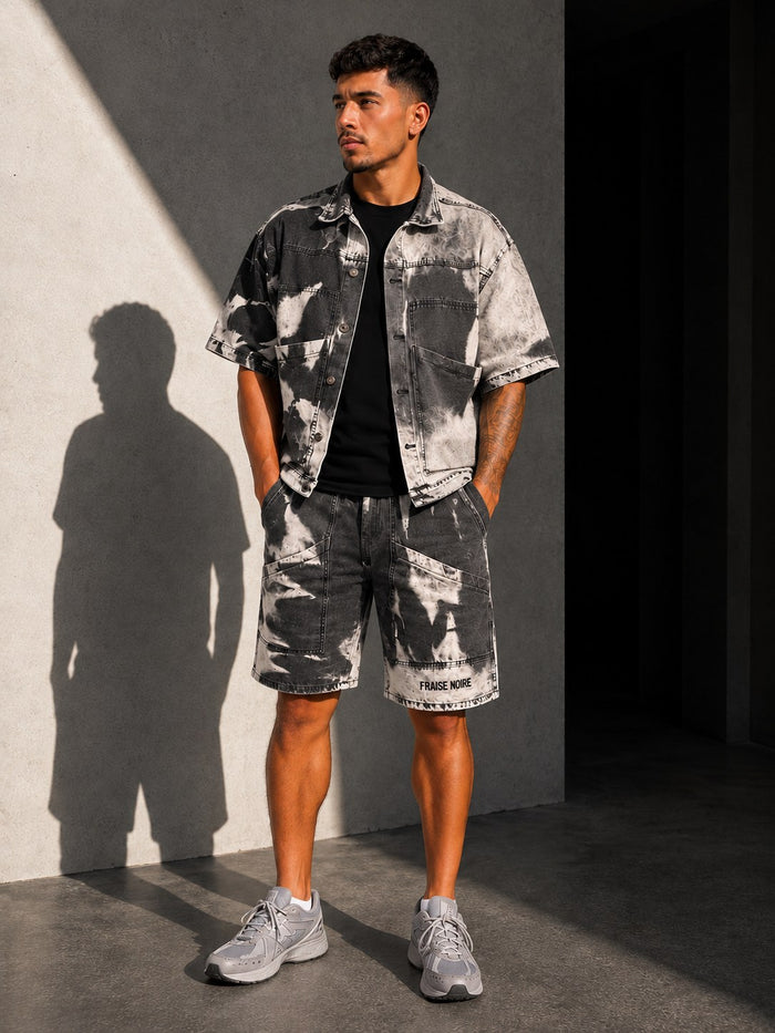Ensemble Veste & Short Marginal porté, vue de face