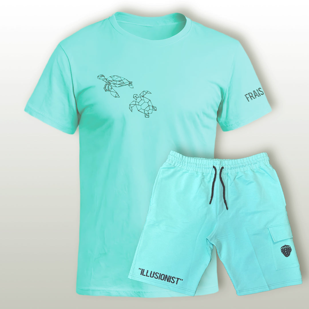 Ensemble T-shirt & Short "Maldives"