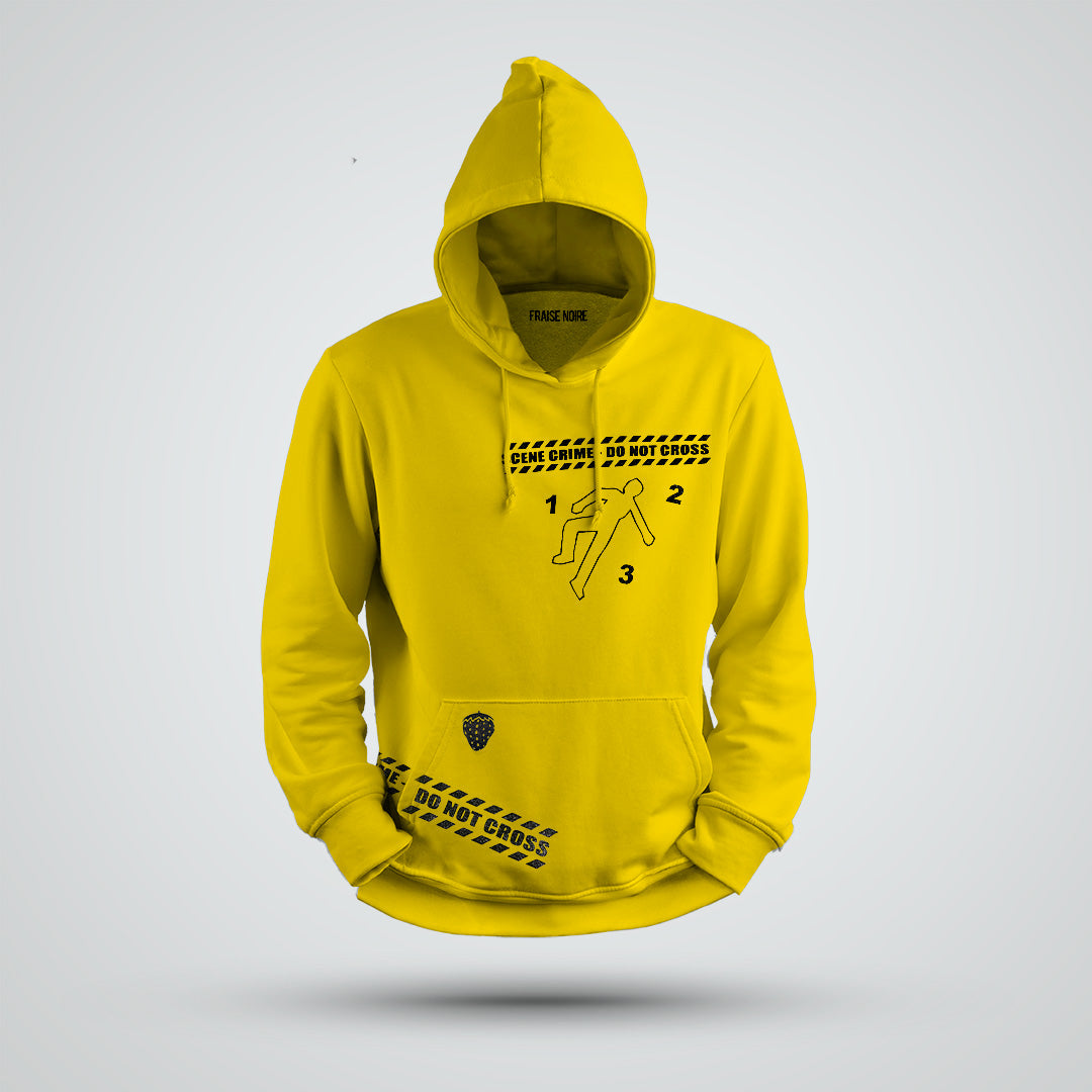 HOODIE DESIGN À CAPUCHE - CRIME SCENE