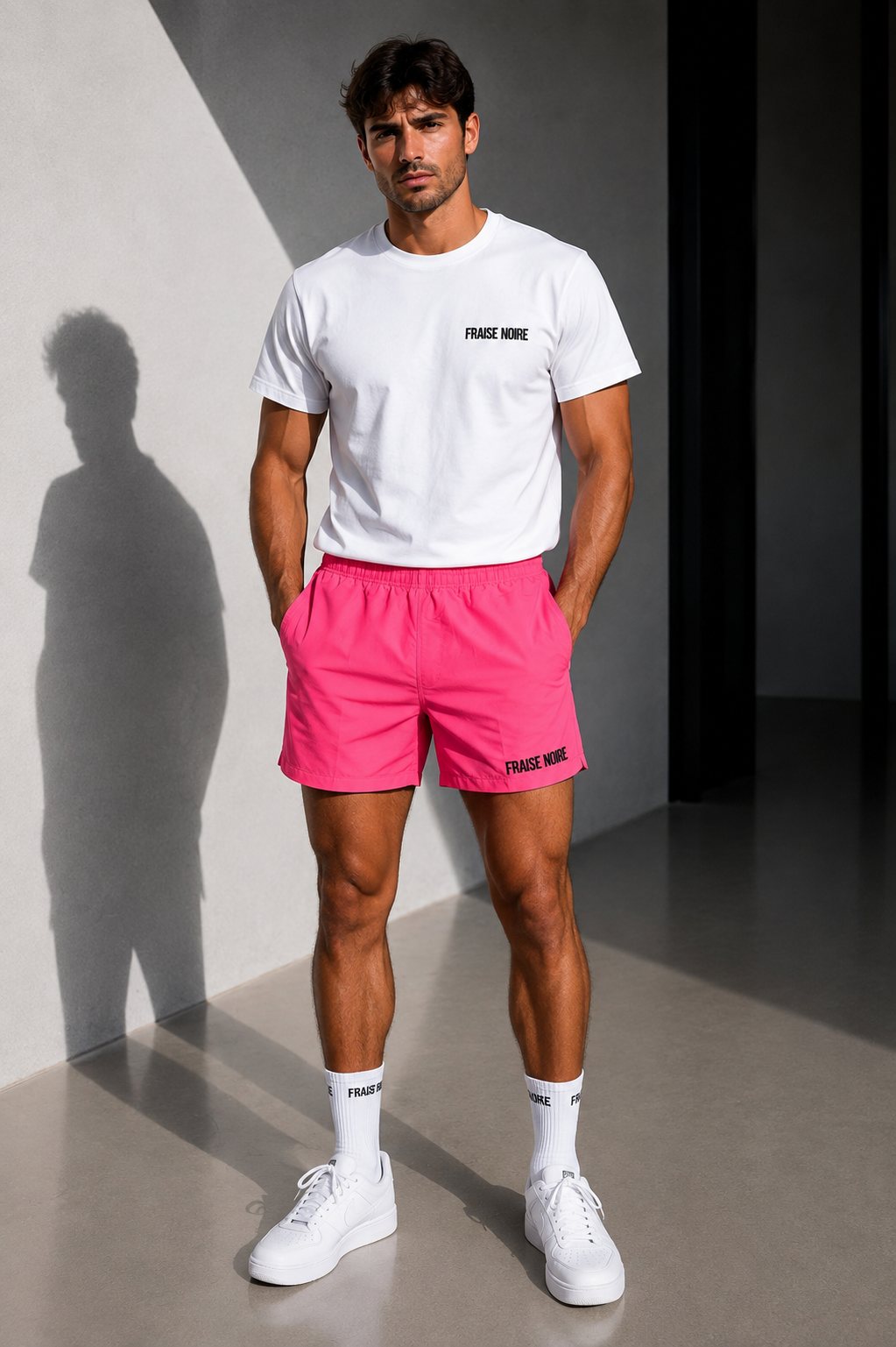 Short de Bain Rose — vue 1
